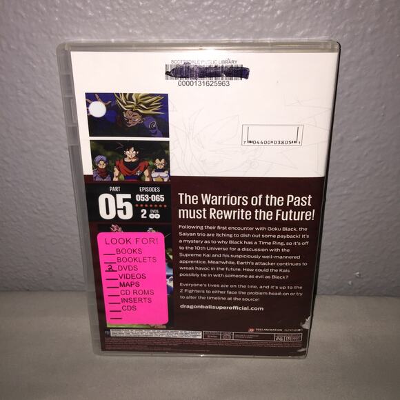 Dvd Used Dragon Ball Super Episodes 53 - 65 Funimation 2 Disc Lot Library Copy - Picture 2 of 6